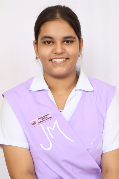 KHWAHISH SHARMA(SOCIAL SERVICE CAPTAIN)